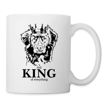 Nouvelle-Écosse Duck Tolling Retriever King Dogs Chien - Mug blanc - blanc - Droite