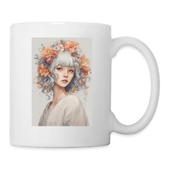Demoiselle d’honneur - Mug blanc - blanc - Droite