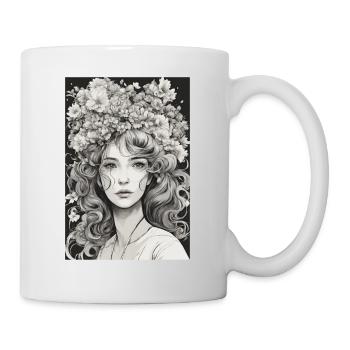 Demoiselle d’honneur - Mug blanc - blanc - Droite
