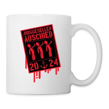 Bachelor party 2024 - Mug - white - Right