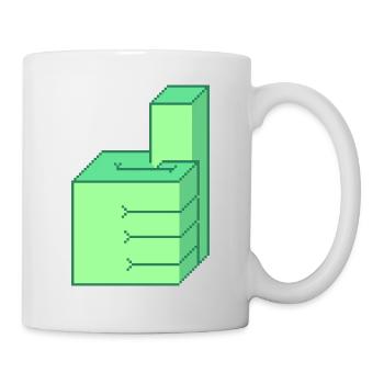 GUTE FPS - Tasse - Weiß - Rechts