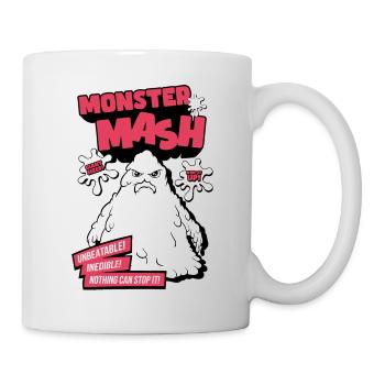 Humor und Monster - Tasse - Weiß - Rechts