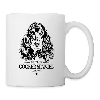 Cocker Epagneul Maman Chien Chien Wilsigns - Mug blanc - blanc - Droite