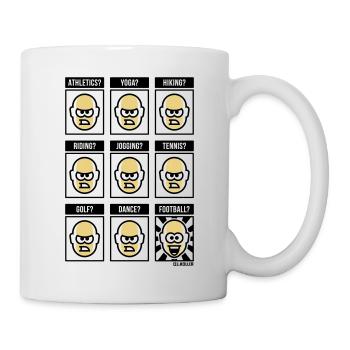 Nothing Beats Football! (Football Fan / POS / 3C) - Mug - white - Right