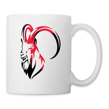 GOAT Montains - Mug blanc - blanc - Droite