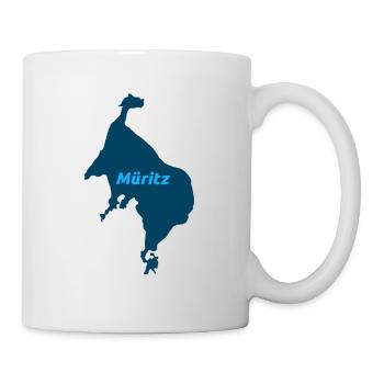 Müritz Silhouette - Tasse - Weiß - Rechts