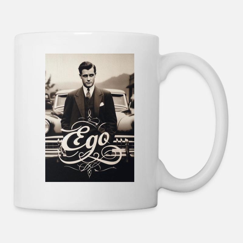 Ego Vintage 🎩 - Mug - white
