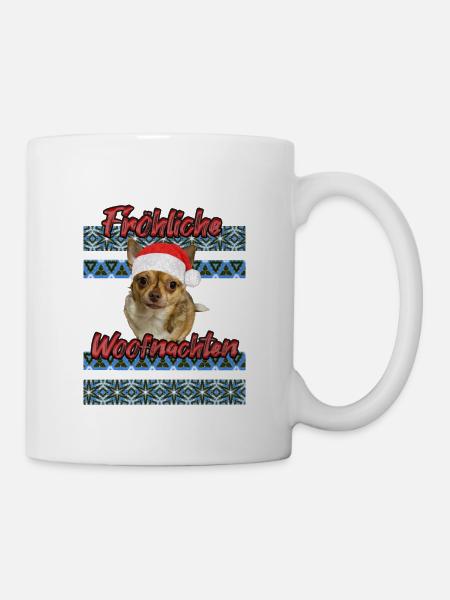 Joyeux Woofnachten - Mug blanc - blanc