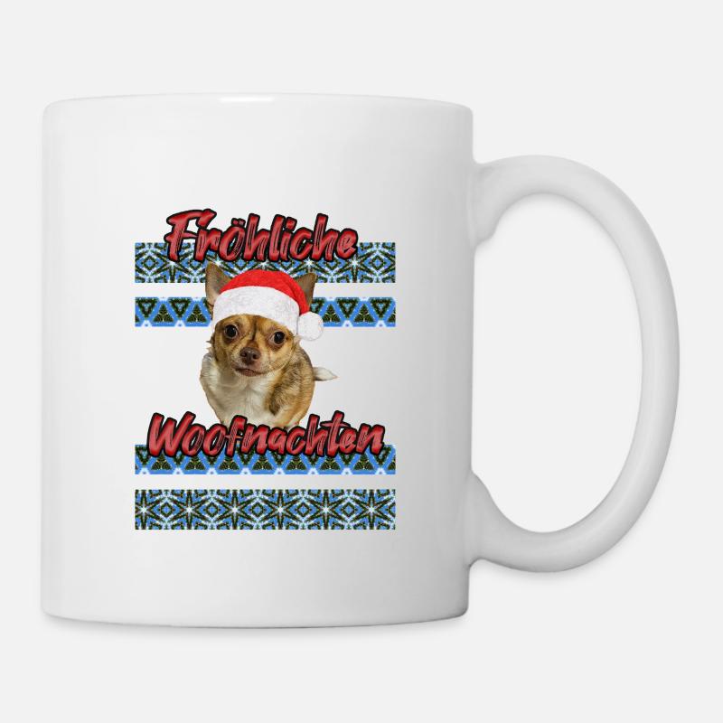 Happy Woofnachten - Mug - white