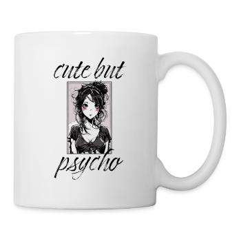 cute but psycho - Mug - white - Right