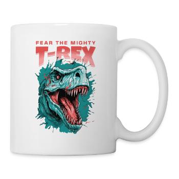 Dinosaur Dino T-Rex Tyrannosaurus Rex Vintage - Mug - white - Right