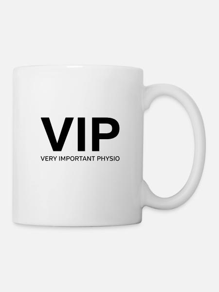 VIP - Very Important Physio - Tasse - Weiß