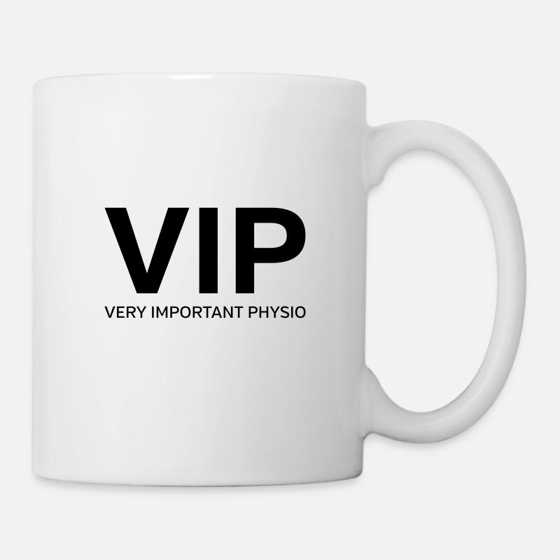 VIP - Very Important Physio - Tasse - Weiß