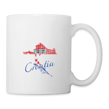 Croatia - Tasse - Weiß - Rechts