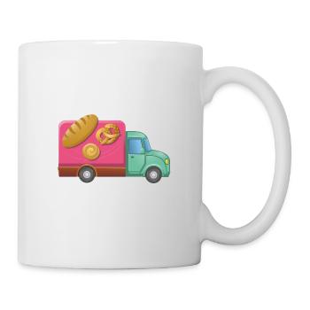 Bread Delivery Service Cart - Mug - white - Right