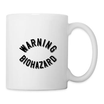 Warning Biohazard - Tasse - Weiß - Rechts