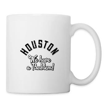 Houston nous avons un problème - Mug blanc - blanc - Droite
