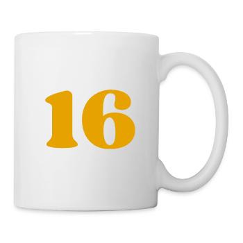 16 - Tasse - Weiß - Rechts