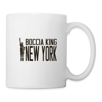 Boccia King à New York - Mug blanc - blanc - Droite