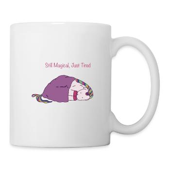 Toujours magique, juste fatigué - Mug blanc - blanc - Droite