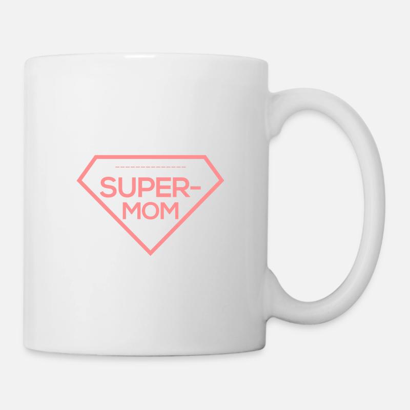 Super Mutter - Tasse - Weiß