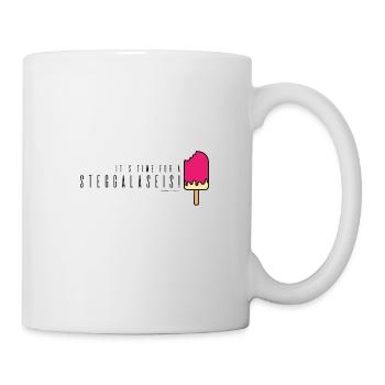 C'est l'heure d'une jetée galaseis! Déclarations de Franken - Mug blanc - blanc - Droite
