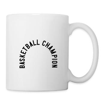 Basketball Champion - Tasse - Weiß - Rechts