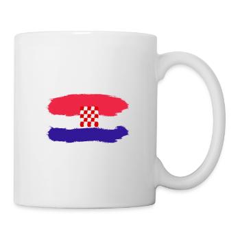 Croatia flag - Mug - white - Right