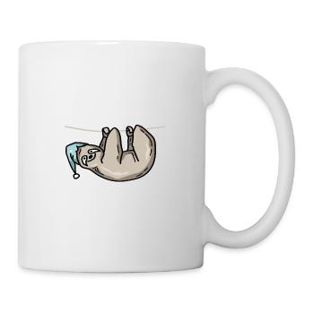 Faultier - Tasse - Weiß - Rechts