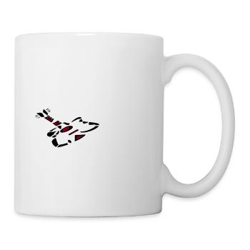 Guitare E Guitare Occidentale 4 - Mug blanc - blanc - Droite