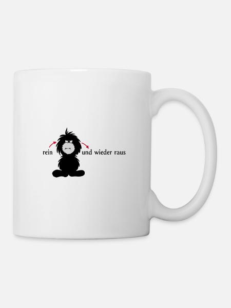 Monster Smuffel ignorieren - Tasse - Weiß