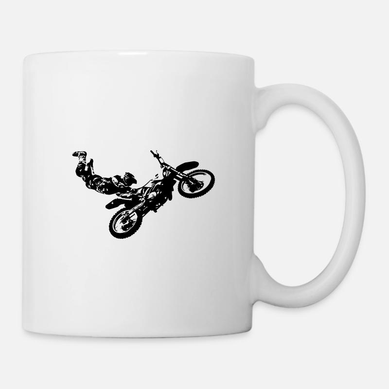 Die Moto! - Tasse - Weiß