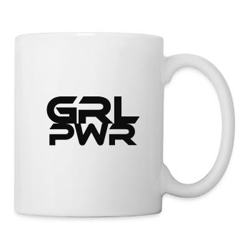 Girlpower Sprüche - Tasse - Weiß - Rechts
