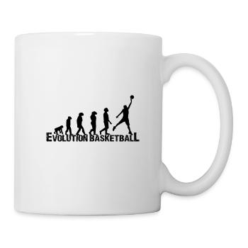 basketball - Mug blanc - blanc - Droite