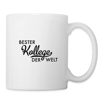 bester kollege - Tasse - Weiß - Rechts