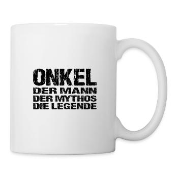 Onkel - Tasse - Weiß - Rechts