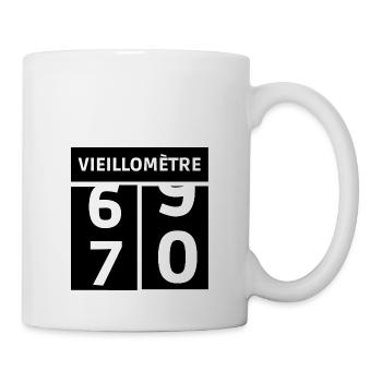 anniversaire 70 ans - Mug blanc - blanc - Droite