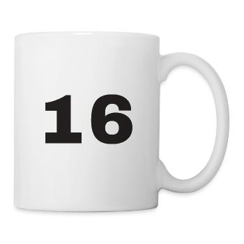 16 - Tasse - Weiß - Rechts