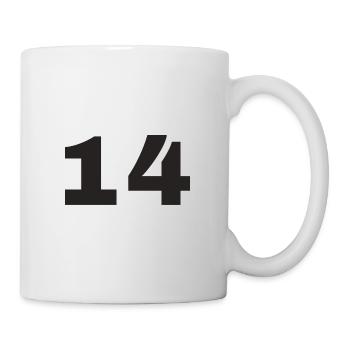 14 - Tasse - Weiß - Rechts