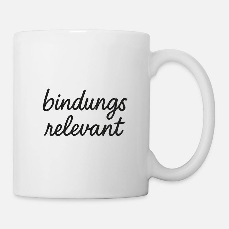 Binding relevant black - Mug - white