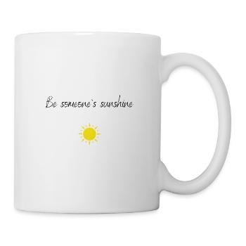 Be someone's sunshine - Mug - white - Right