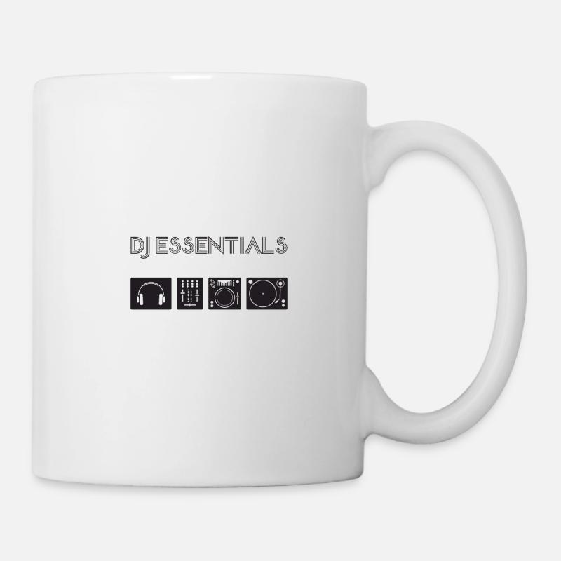 DJ Djing Gift Deejay Disc Jockey DJ Deejay - Mug blanc - blanc