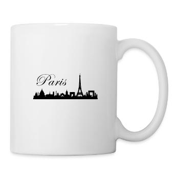 Paris Skyline - Mug blanc - blanc - Droite