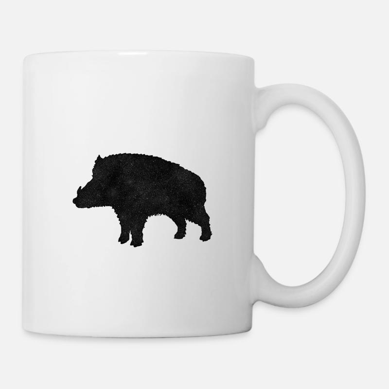 Wild boar - Mug - white