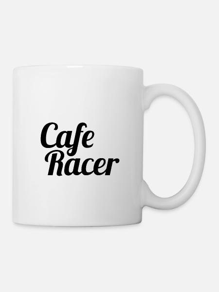 Cafe Racer - Tasse - Weiß
