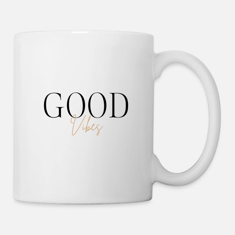 Gute Laune - Tasse - Weiß