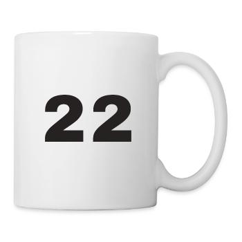 22 - Tasse - Weiß - Rechts