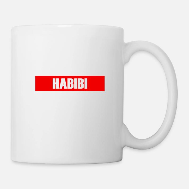 Habibi - Tasse - Weiß