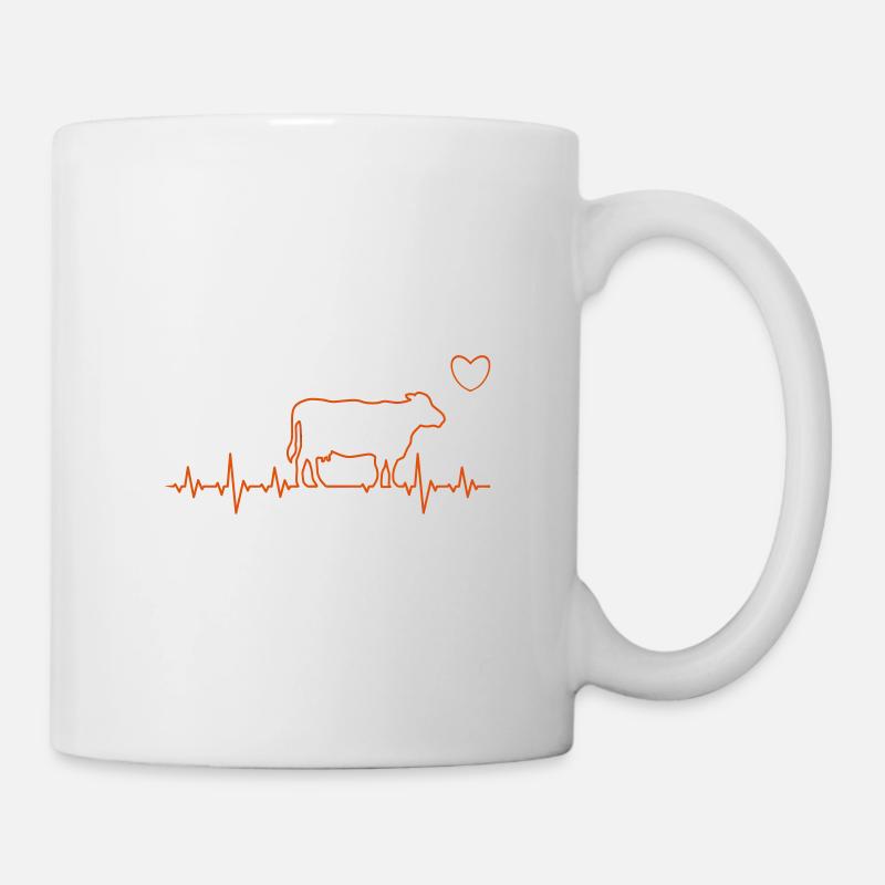 Kuh - Tasse - Weiß