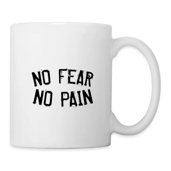 No fear no pain - Mug - white - Right